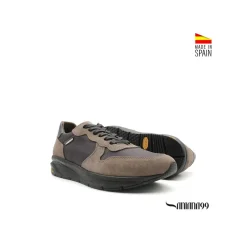 Zapatilla taupe Santana99 + Vibram