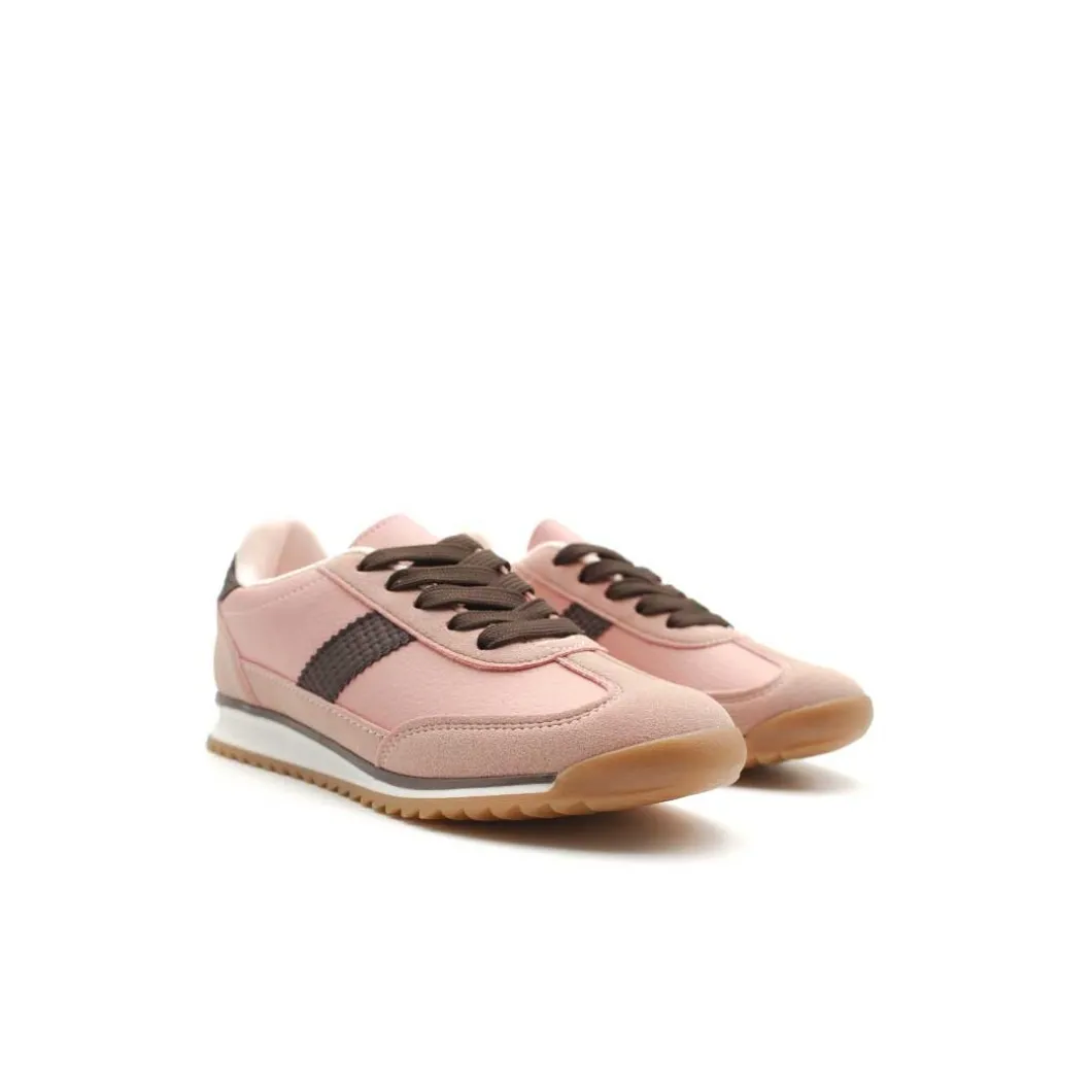 Zapatilla teenager choco rosa
