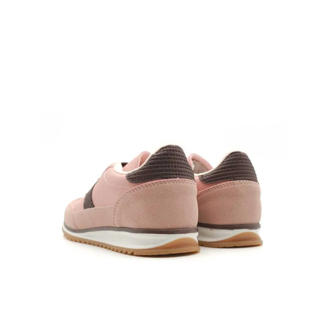 Zapatilla teenager choco rosa