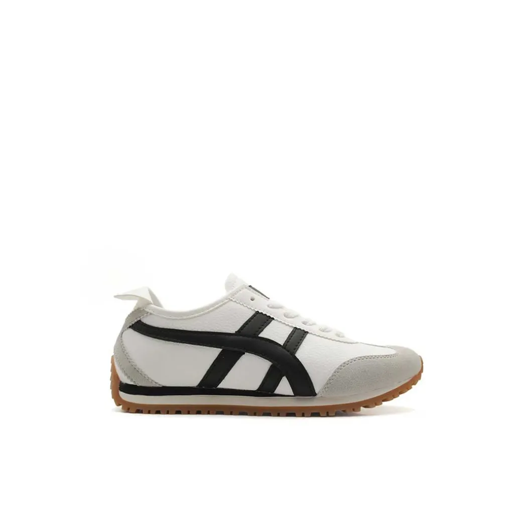 Zapatilla Tiger blanca retro