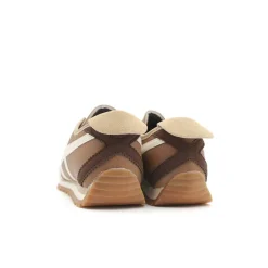 Zapatilla Tiger marrón retro