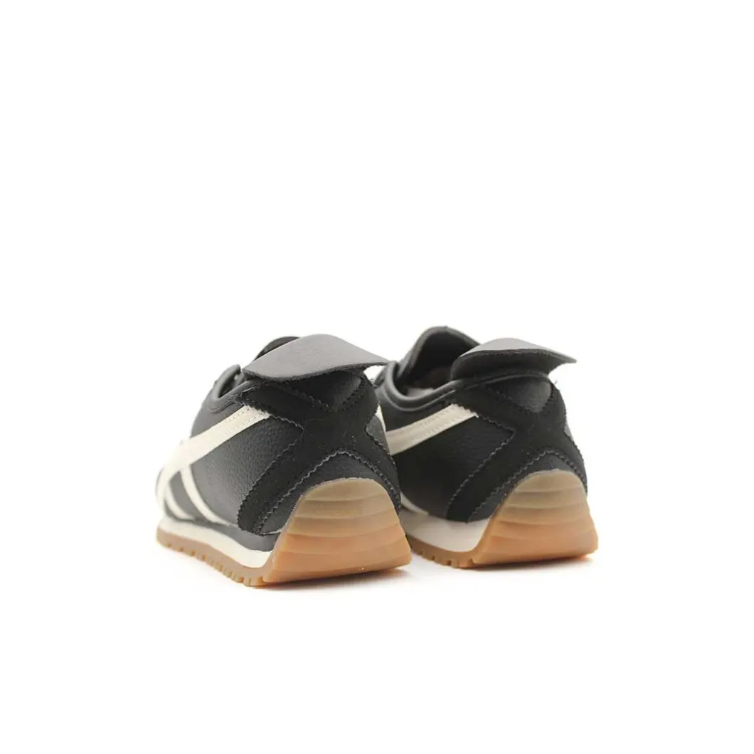 Zapatilla Tiger negra retro