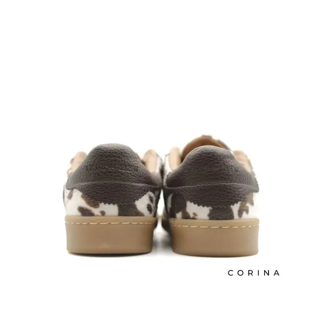 Zapatilla vaca retro