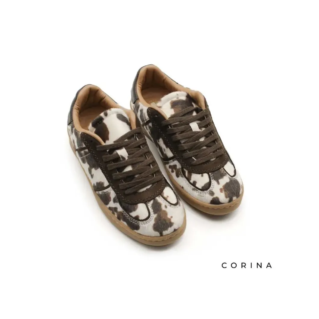 Zapatilla vaca retro