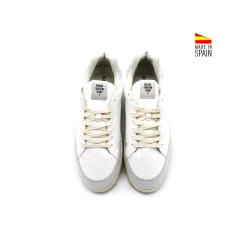 Zapatilla vegana blanco gris