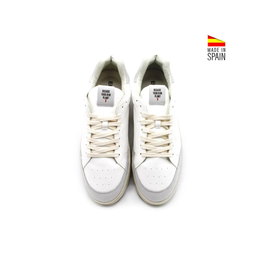 Zapatilla vegana blanco gris