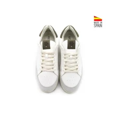 Zapatilla vegana blanco khaki