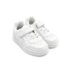 Zapatilla velcro blanca