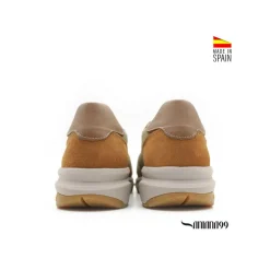 Zapatilla verde caqui Santana99 + Vibram