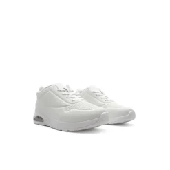 Zapatillas blancas con cámara de aire
