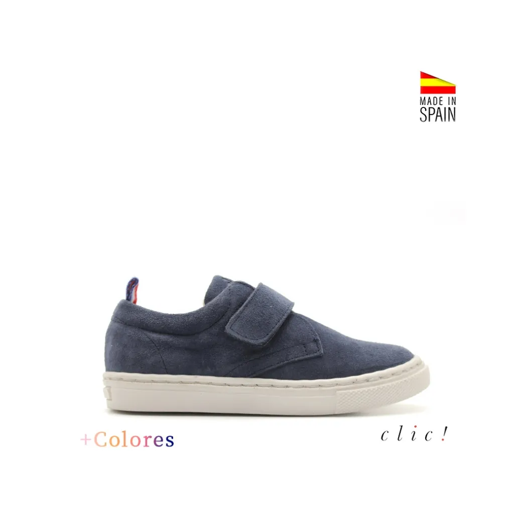 Zapatillas casual con velcro Clic!