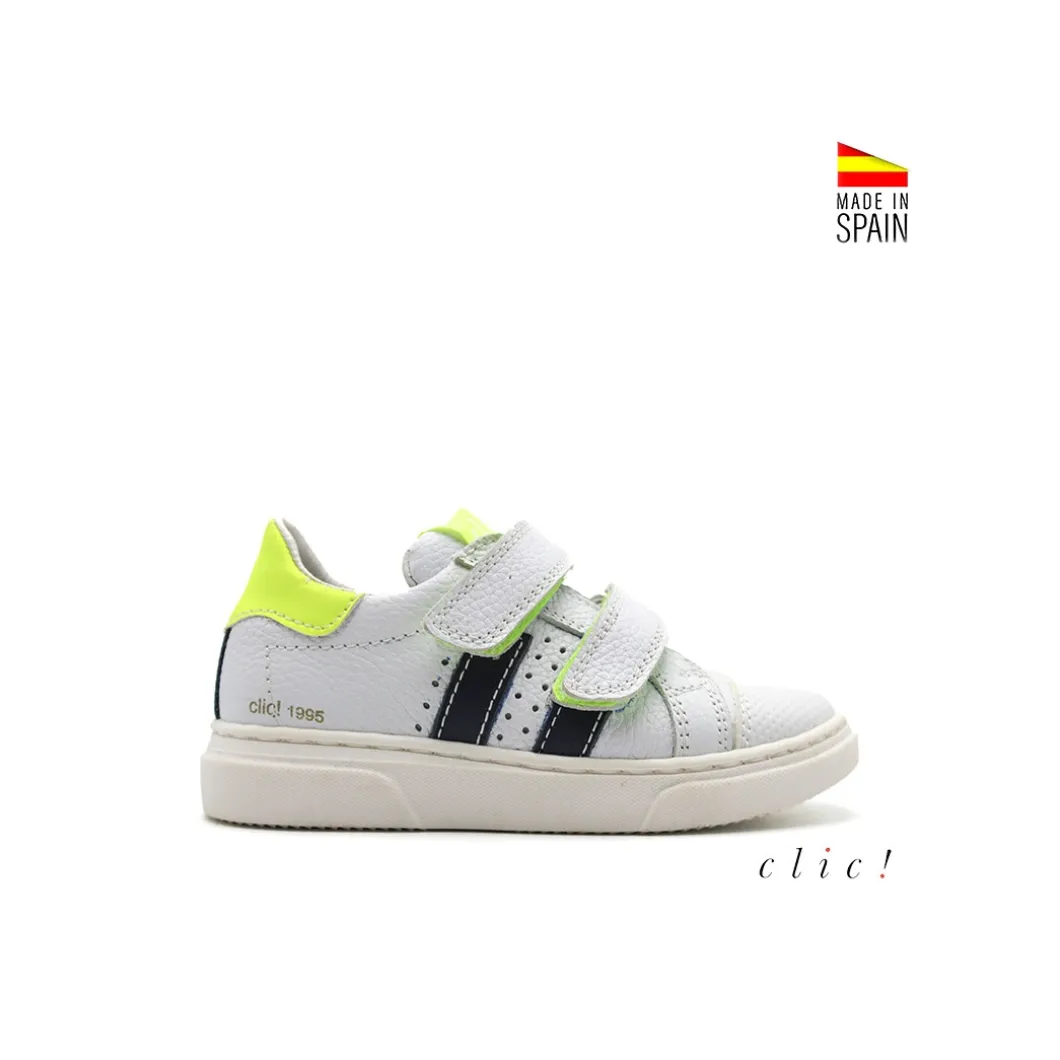 Zapatillas con doble velcro Clic!