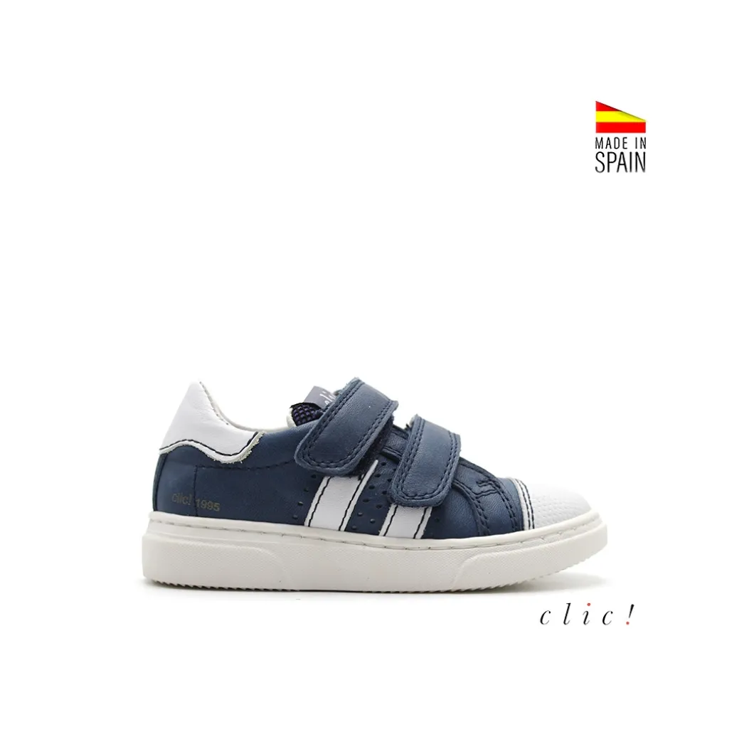 Zapatillas con doble velcro Clic!