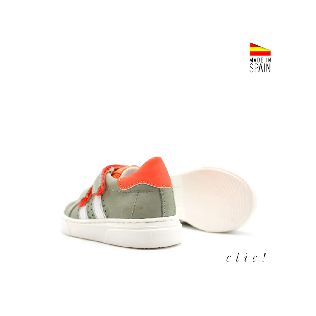 Zapatillas con doble velcro Clic!