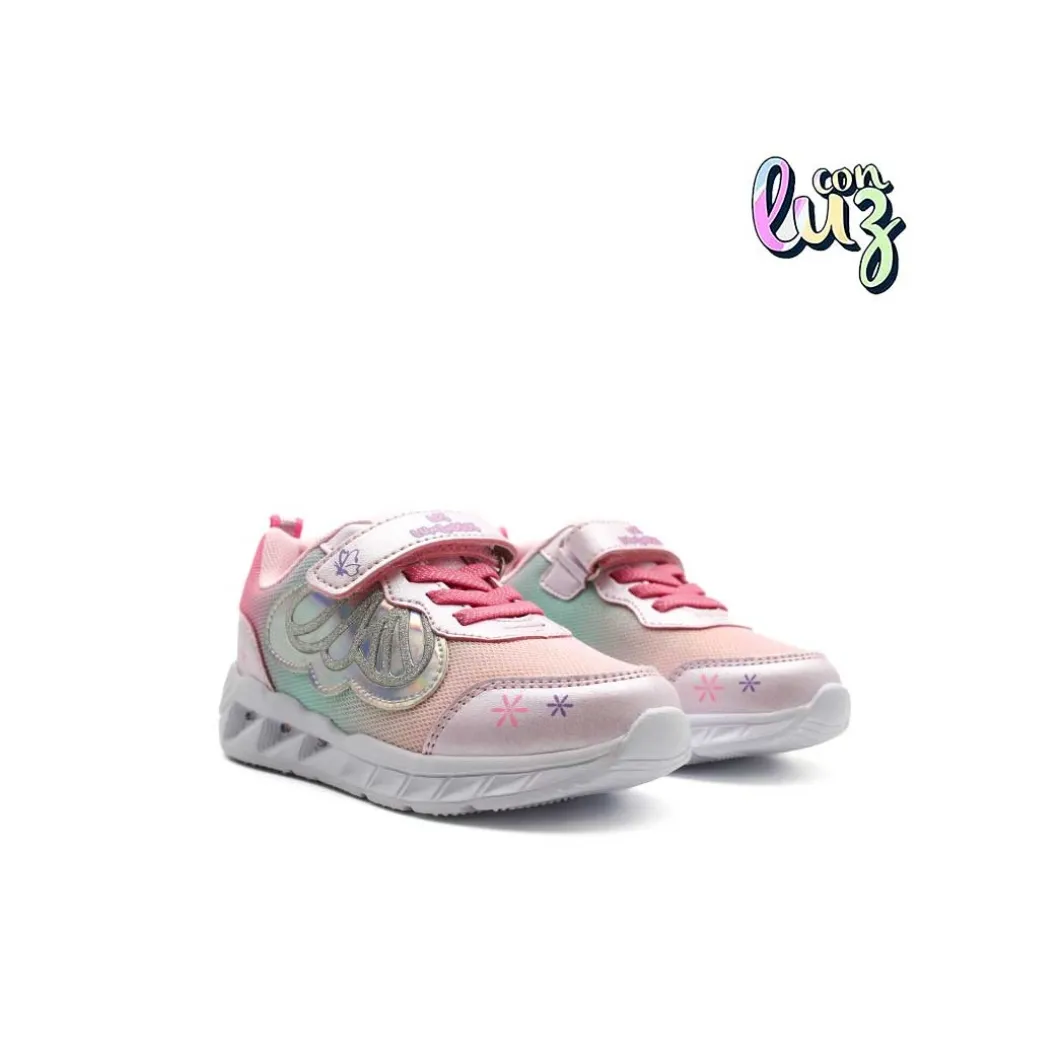 Zapatillas con luz mariposa