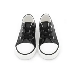 Zapatillas CV baby polipiel negra