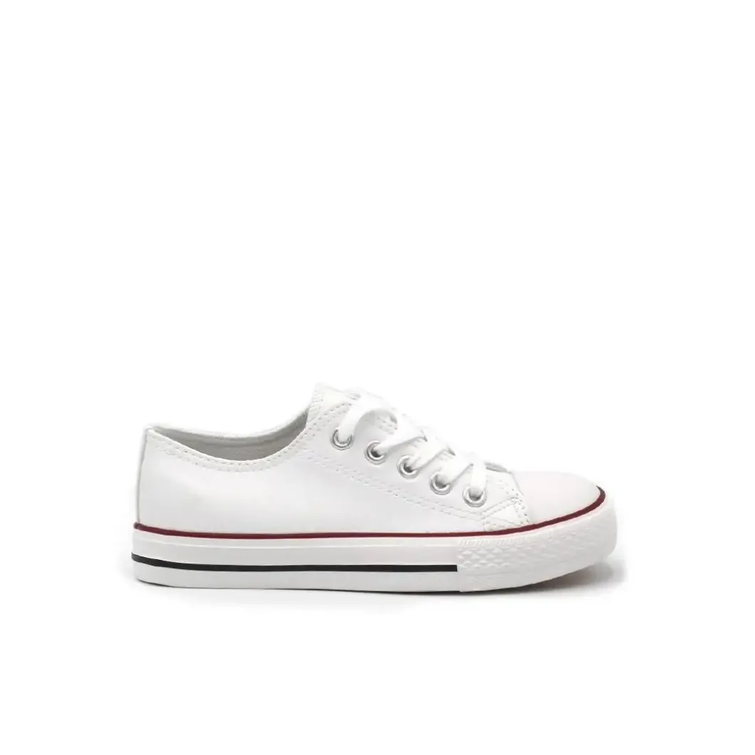 Zapatillas CV Junior blanca polipiel