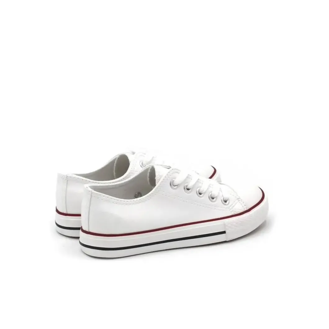 Zapatillas CV Junior blanca polipiel