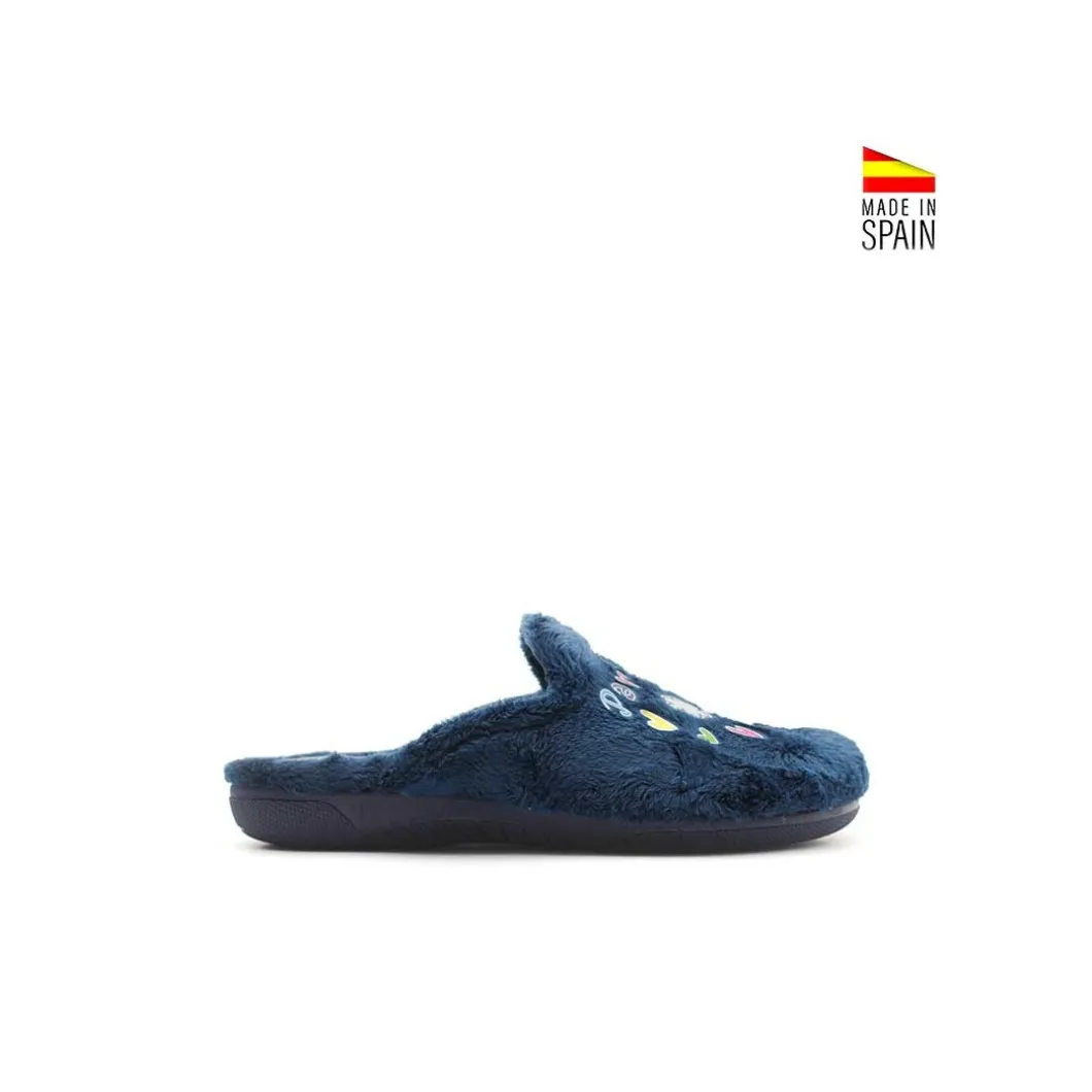 Zapatillas de casa marino caniche Paris