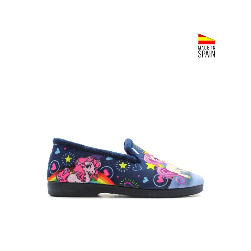 Zapatillas de casa unicornio marino