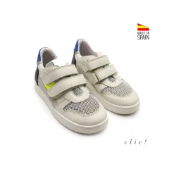 Zapatillas de colores con velcros Clic!