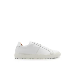 Zapatillas de piel blanca