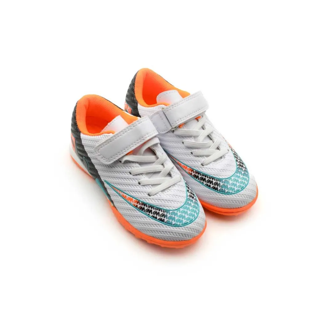 Zapatillas fútbol multitaco blanca