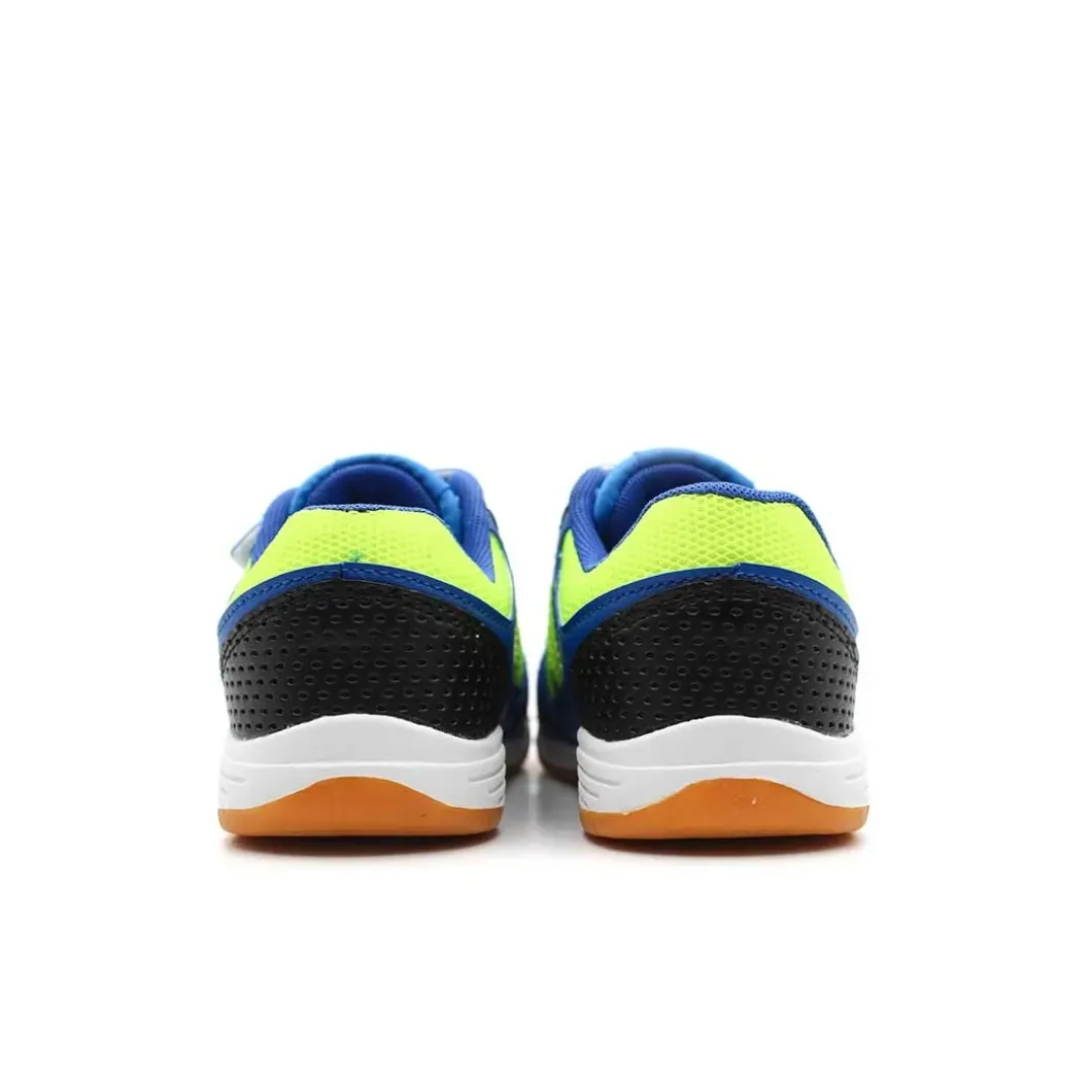 Zapatillas futbol sala azul neón