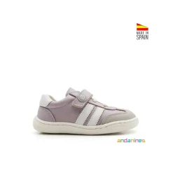 Zapatillas lilas barefoot Andanines