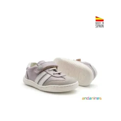 Zapatillas lilas barefoot Andanines
