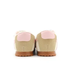 Zapatillas nisuka velcro rosa