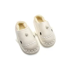 Zapatillas tiburón beige