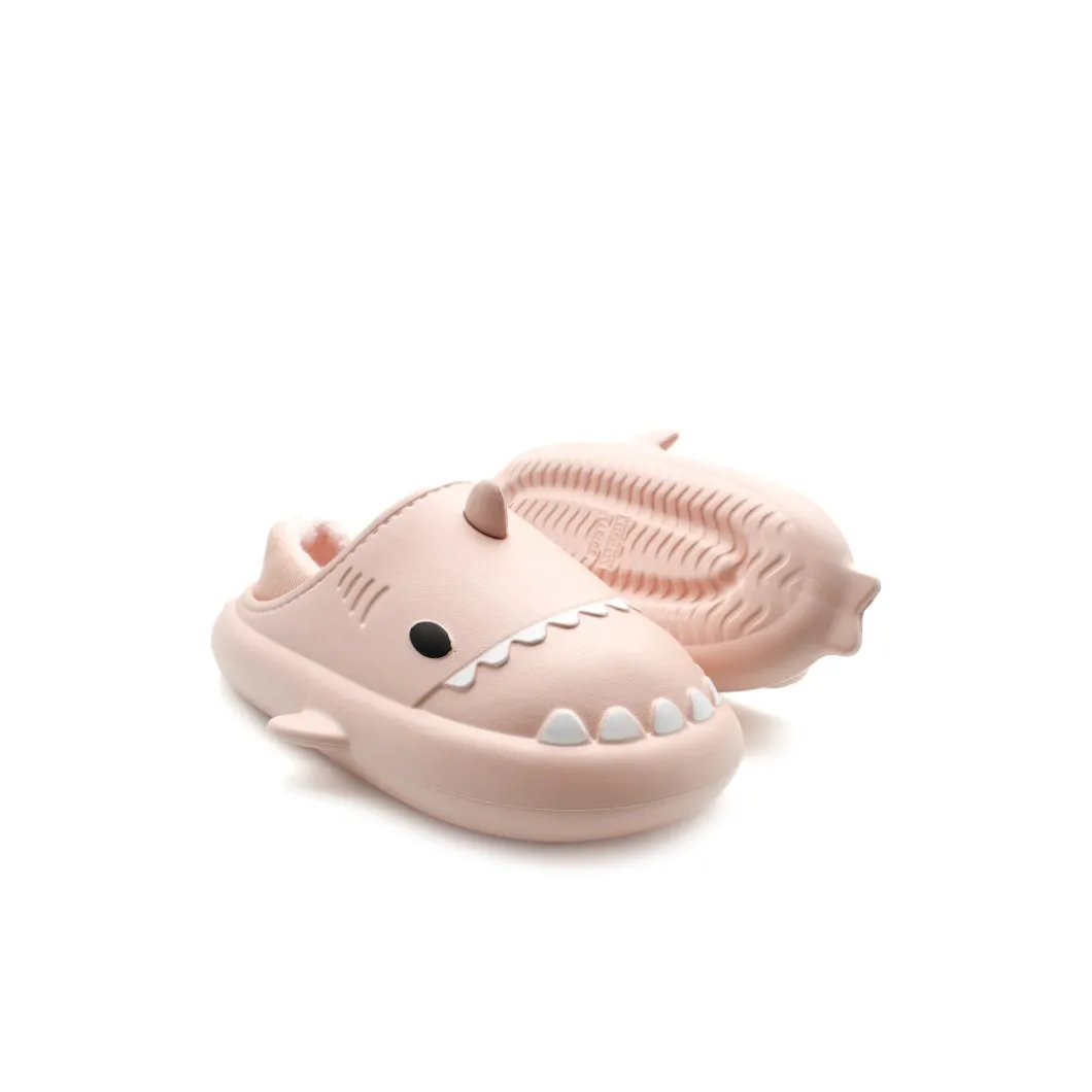 Zapatillas tiburón rosa