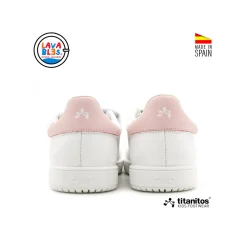 Zapatillas Titanitos lavables blanca