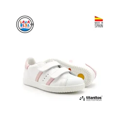 Zapatillas Titanitos lavables blanca
