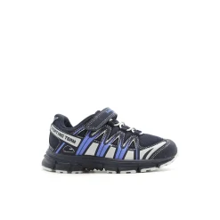 Zapatillas trail con velcro azul marino