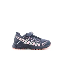 Zapatillas trail con velcro rosa