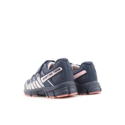 Zapatillas trail con velcro rosa