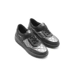 Zapatillas vestir negra Luxe