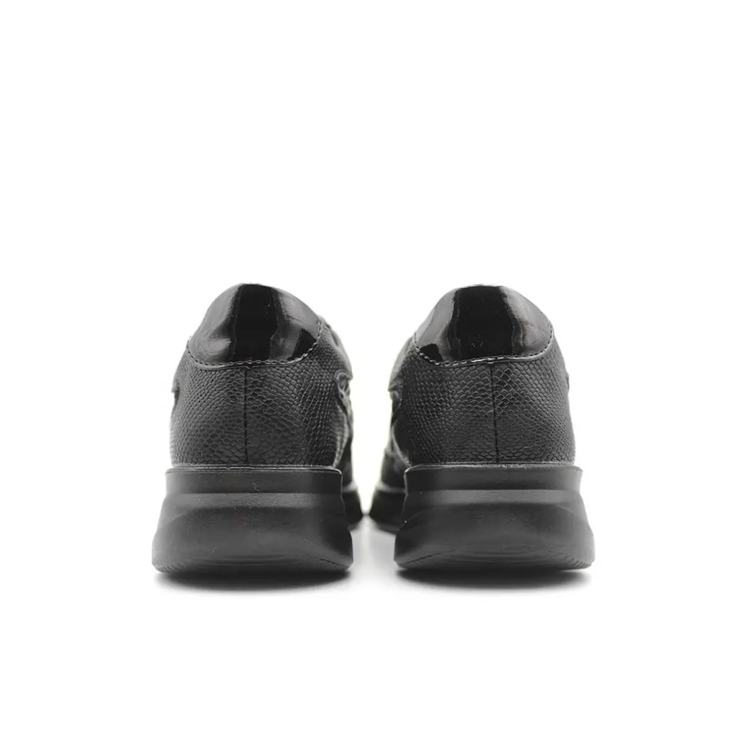 Zapatillas vestir negra Luxe