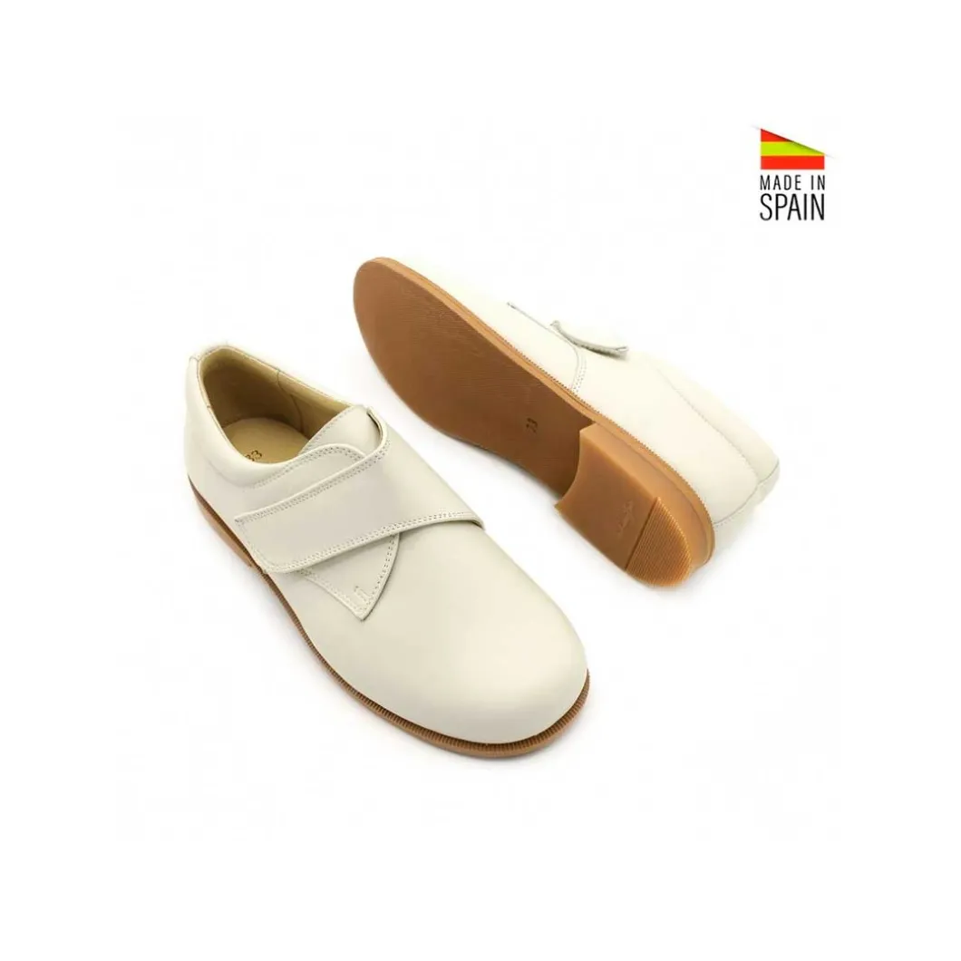 Zapato 1015 velcro beige