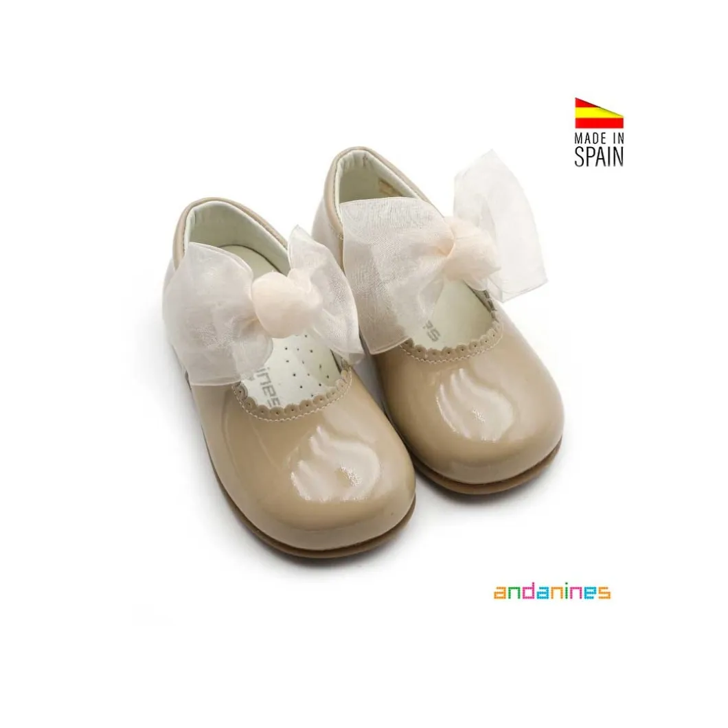 Zapato arena lazo tull Adanines