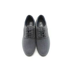 Zapato azul vaquero con cordón