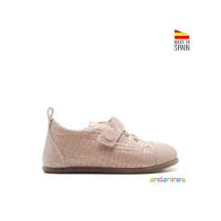 Zapato Barefoot Andanines coco rosa