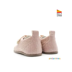 Zapato Barefoot Andanines coco rosa