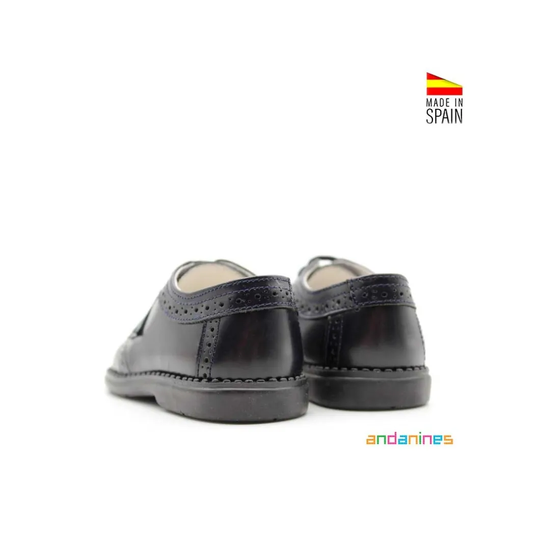 Zapato bebe blucher florentic marino