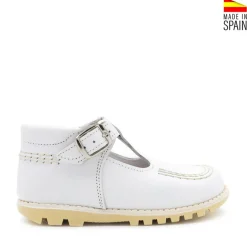 Zapato blanco piel Kike