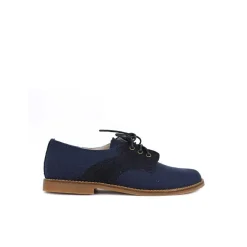 Zapato blucher azul marino comunión