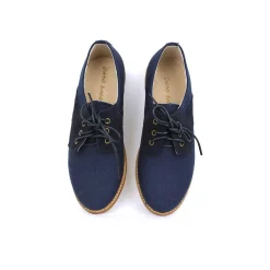 Zapato blucher azul marino comunión