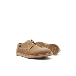 Zapato blucher casual camel